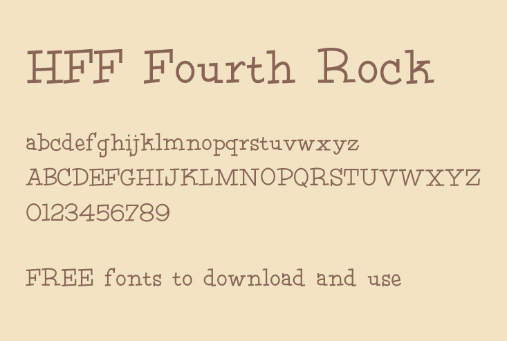 Free Fonts to download