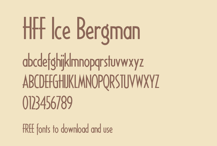 Free fonts to download and use