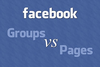 Facebook groups vs pages